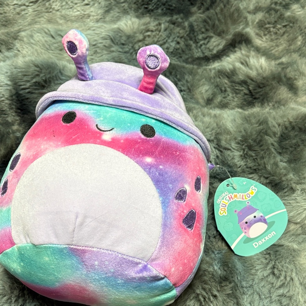 Daxxon the Squishmallow Pastel Snail Plush